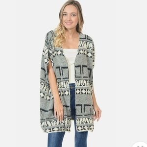 GeeGee Geometric Cardigan